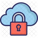 Cloud Security Cloud Computing Network Security Icon