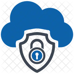 Cloud Security  Icon