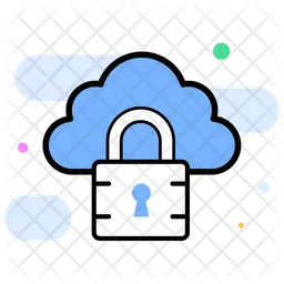 Cloud Security  Icon