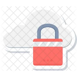 Cloud Security  Icon