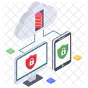 Cloud Security Cloud Protection Cloud Computing Icon