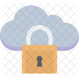 Cloud Security  Icon