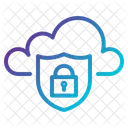 Cloud Lock Protection Icon