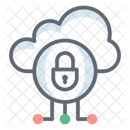 Cloud Security  Icon