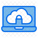 Cloud Web Browser Security Icon