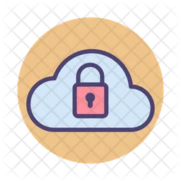 Cloud Security  Icon