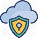 Data Computing Shield Icon