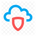 Cloud Protection Security Icon