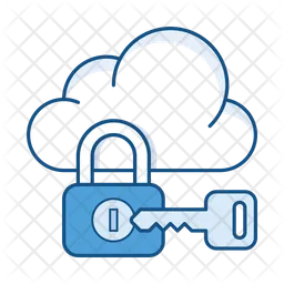 Cloud Security  Icon