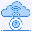 Cloud Security Cloud Protection Locked Cloud Icon