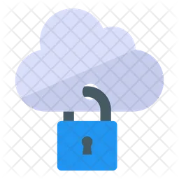 Cloud Security  Icon