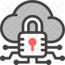 Cloud Security Network Protection Icon