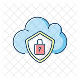 Cloud Security  Icon