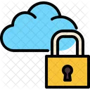Cloud Lock Data Icon