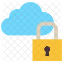 Cloud Lock Data Icon