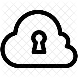 Cloud Security  Icon