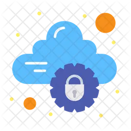 Cloud Security  Icon