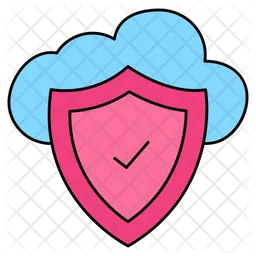 Cloud Security  Icon