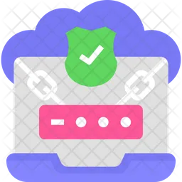 Cloud Security  Icon