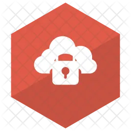 Cloud Security  Icon