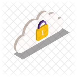 Cloud Security  Icon