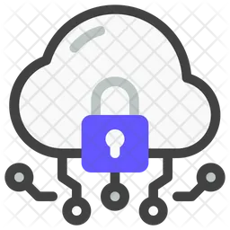 Cloud Security  Icon