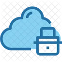 Cloud Security Safety Icon