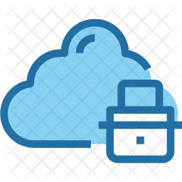 Cloud security  Icon