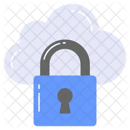 Cloud security  Icon