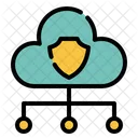 Cloud Security Icon