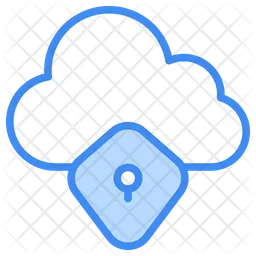 Cloud Security  Icon