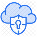 Cloud Security Security Cloud Protection Icon