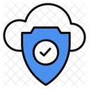 Cloud Security Security Cloud Protection Icon