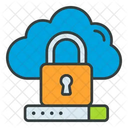 Cloud Security  Icon