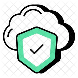 Cloud Security  Icon