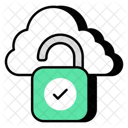 Cloud Security  Icon
