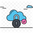Cloud Security Check Cloud Shield Check Cloud Security Icon