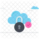Cloud Security Check Cloud Shield Check Cloud Security Icon