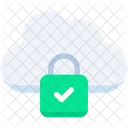 Cloud security  Icon