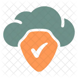 Cloud security  Icon