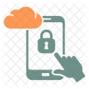 Cloud Security Cloud Password Icon