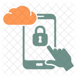 Cloud security  Icon