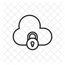 Cloud security  Icon