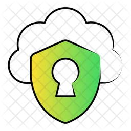 Cloud Security  Icon