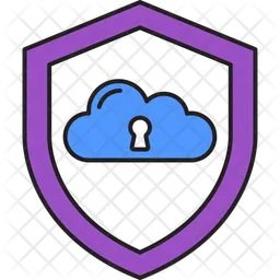 Cloud security  Icon