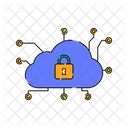 Cloud security  Icon