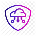 Cloud security  Icon