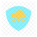 Cloud security  Icon