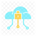 Cloud security  Icon