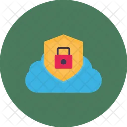 Cloud security  Icon